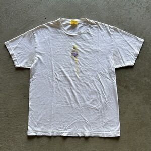 Golf Wang Blow Me Shirt Size Large White Tyler the Creator Grape Lollipop Logo